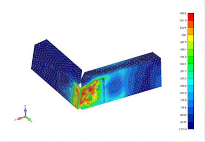 FEM analysis, Nonlinear/elastoplastic large deformation analysis