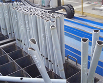 Handrail pipes